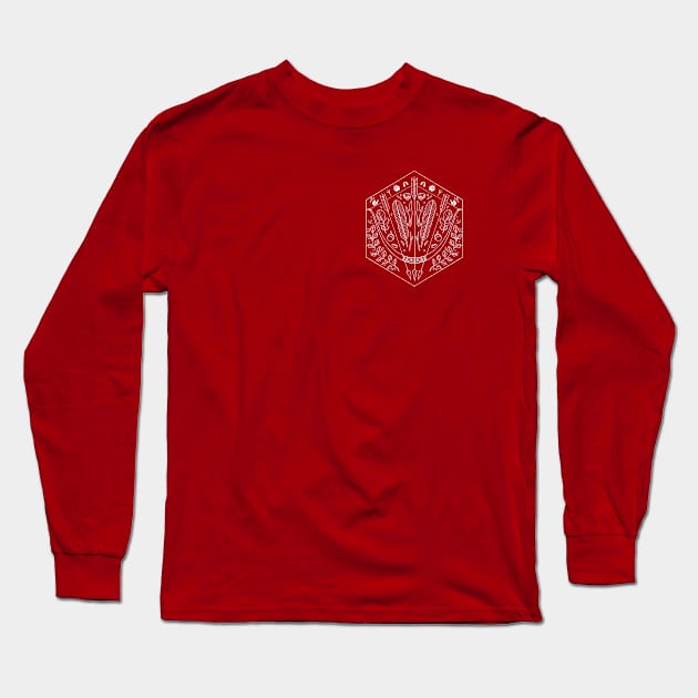 D&D Class Badge: Ranger Long Sleeve T-Shirt by Fez Inkwright